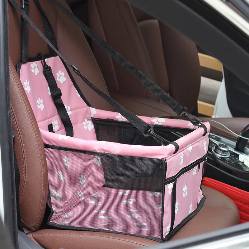 Dog Car Seat with Storage