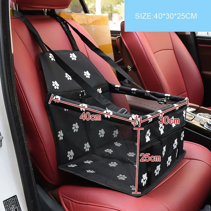 Dog Car Seat with Storage
