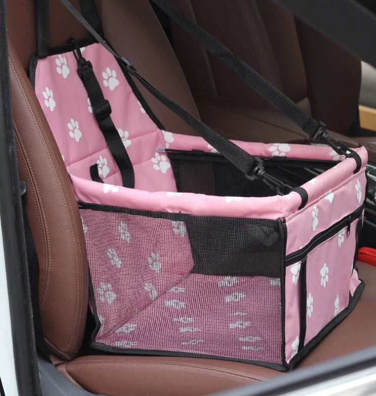 Dog Car Seat with Storage