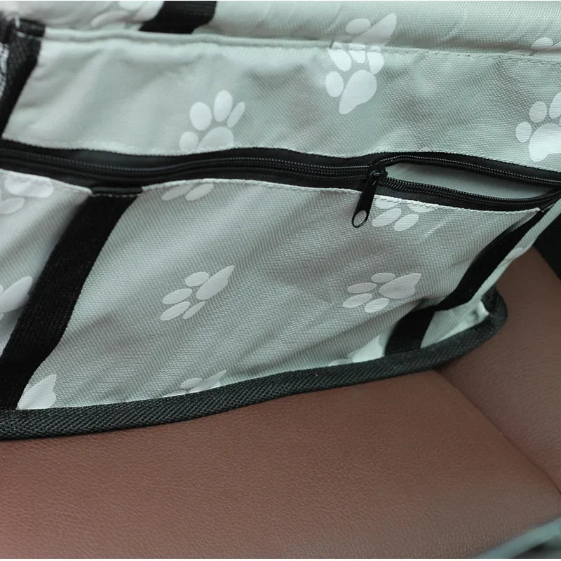 Dog Car Seat with Storage