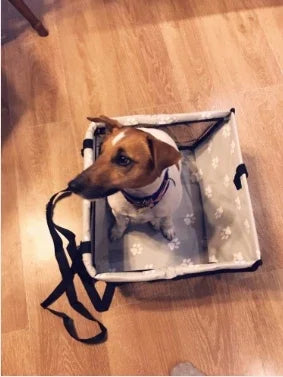 Dog Car Seat with Storage