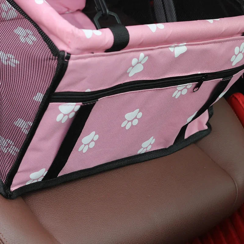 Dog Car Seat with Storage