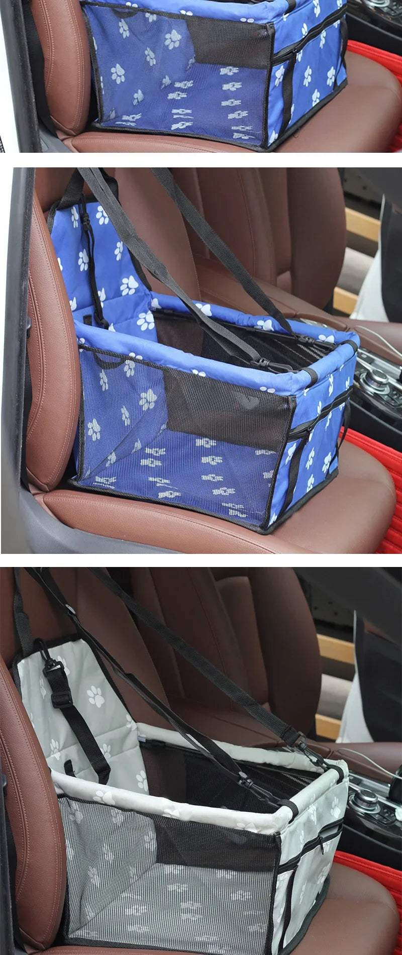Dog Car Seat with Storage