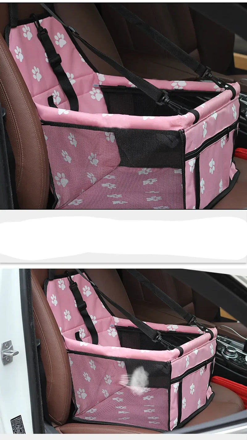Dog Car Seat with Storage