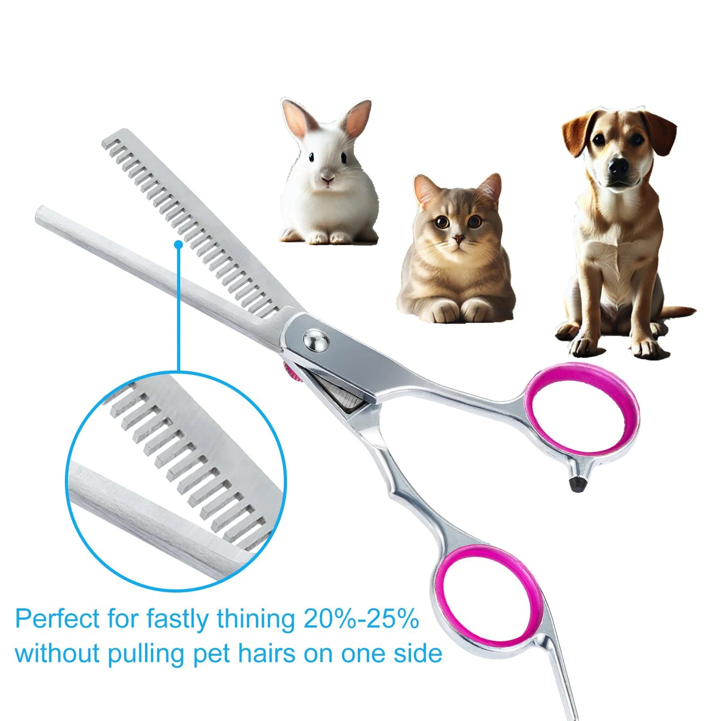 Professional Dogs Grooming Scissors Set