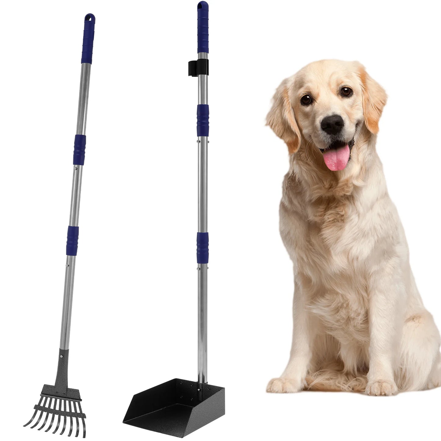 Adjustable Handle Poop Scooper