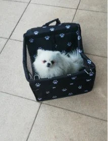 Dog Car Seat with Storage