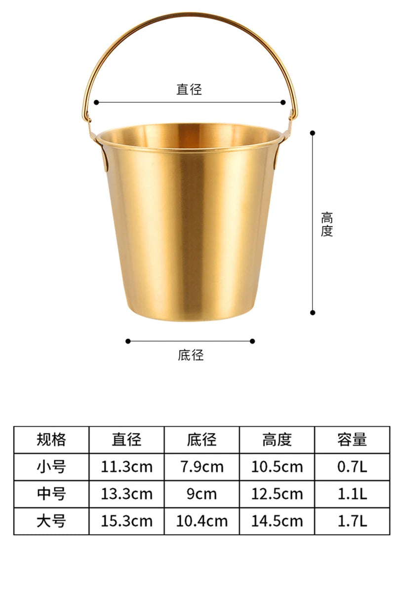 Stainless Steel Buckets