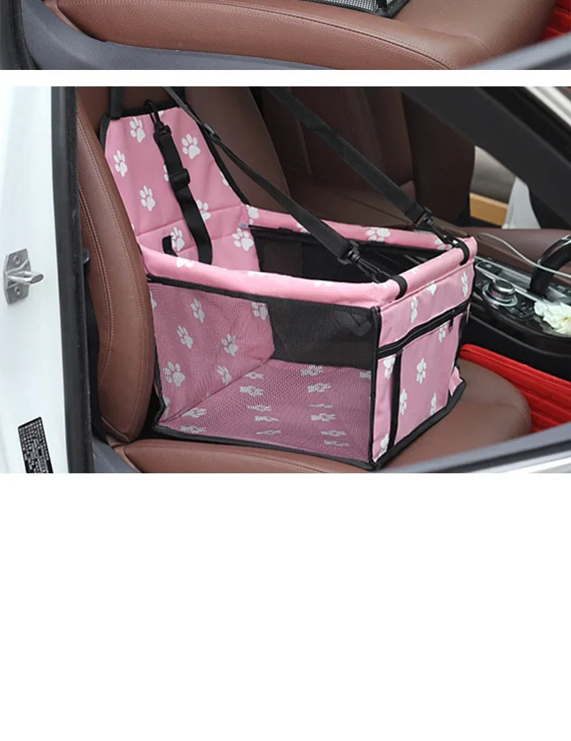 Dog Car Seat with Storage
