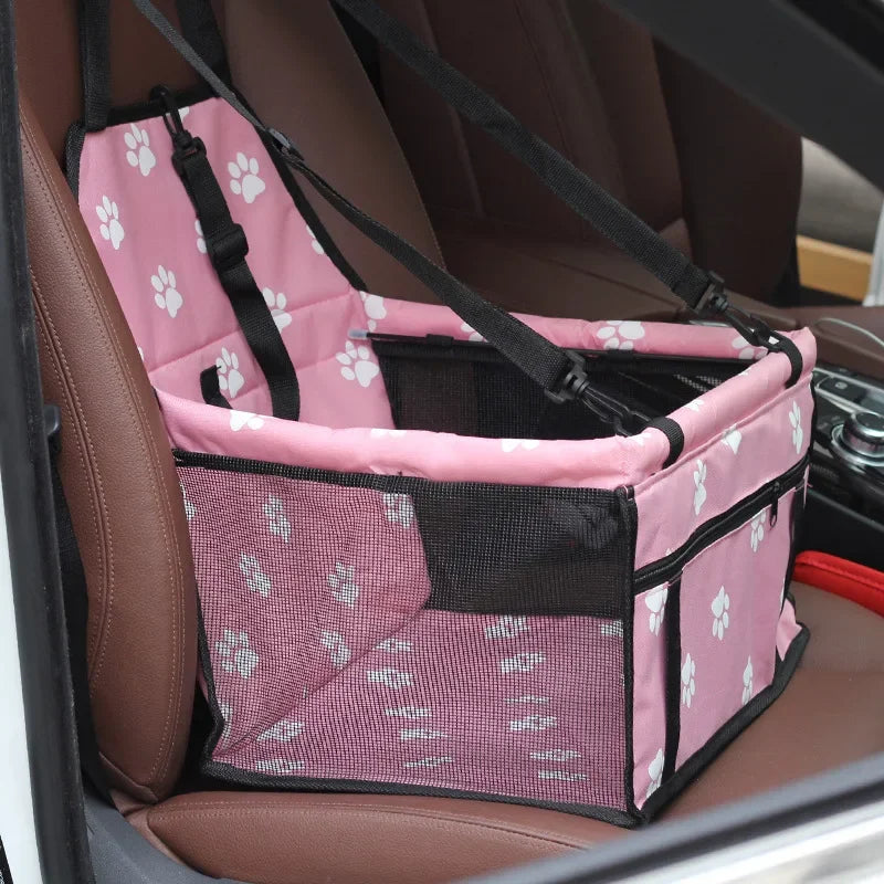 Dog Car Seat with Storage