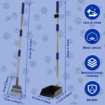 Adjustable Handle Poop Scooper